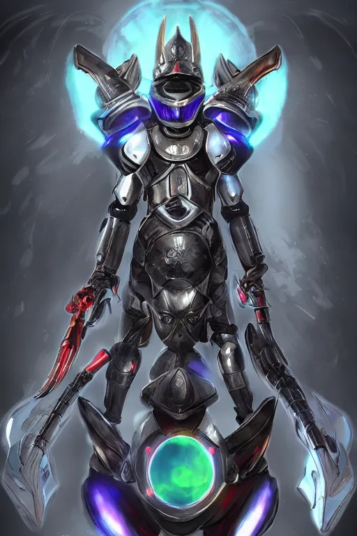 Image similar to helmet armor guardian destiny in witch queen illumination ray tracing hdr fanart arstation by sung choi robot ninja mask and eric pfeiffer and gabriel garza and casper konefal