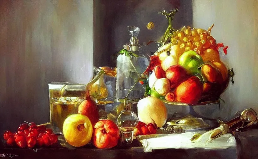 Image similar to Alchemy amazing still life composition. By Konstantin Razumov, highly detailded