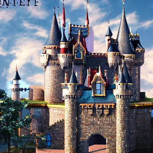 Image similar to Fantasy Castle