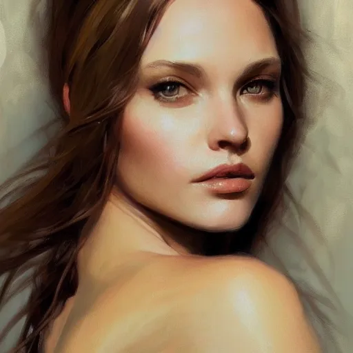 Image similar to ultra realistic portrait of a beautiful woman, intricate, elegant, highly detailed, digital painting, artstation, concept art, smooth, sharp focus, illustration, by gil elvgen, greg manchess, mucha