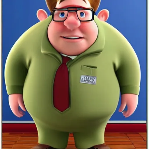 Prompt: Middle Aged Carl Wheezer