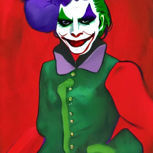 Image similar to female Joker