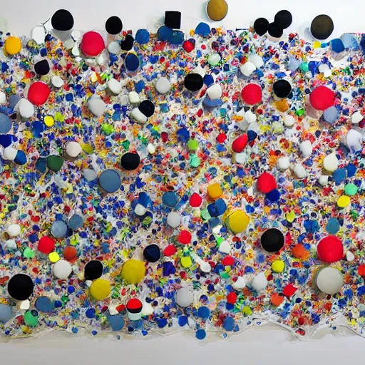 Prompt: A beautiful sculpture. We are racers on an endless highway, driving at each other at high speeds, deciding whether or not to turn away at the last minute. watercolor, shoes by Jacob Hashimoto hyperdetailed