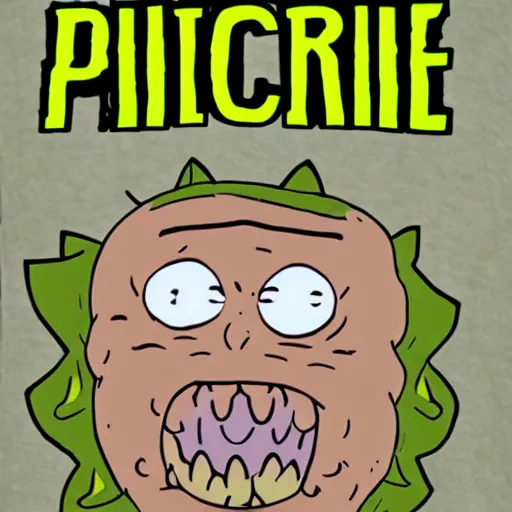 Image similar to pickle rick