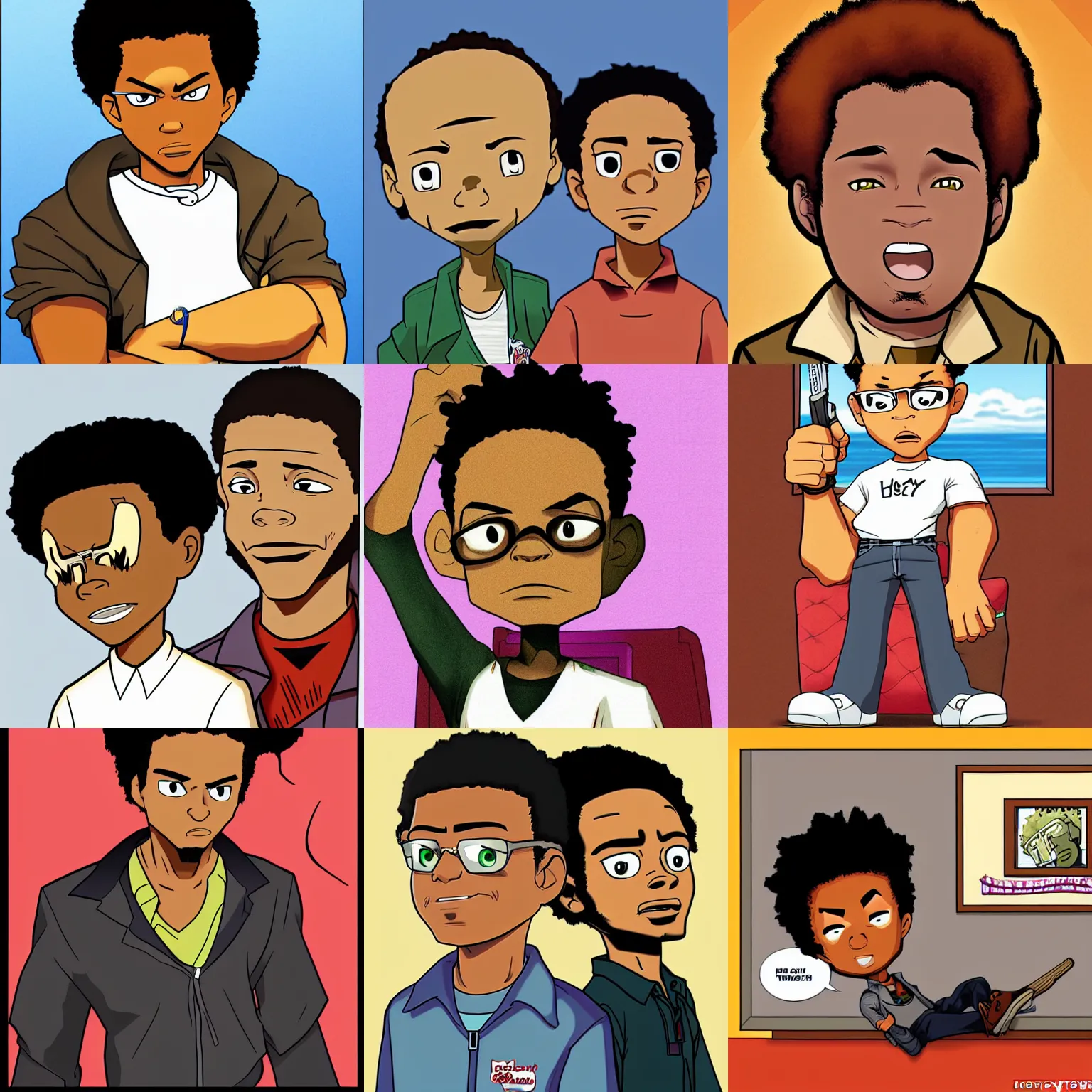 boondocks characters pictures