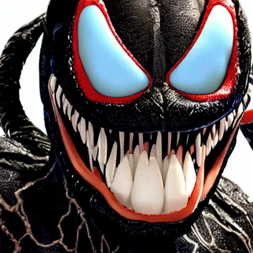 Image similar to Venom as a muppet