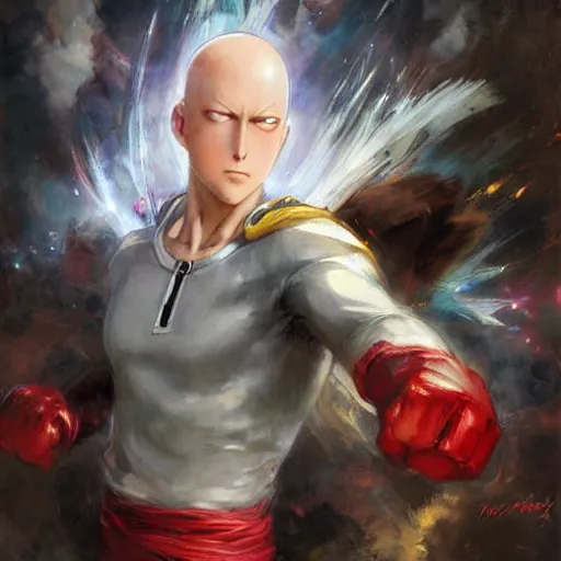 Image similar to one punch man by daniel gerhartz