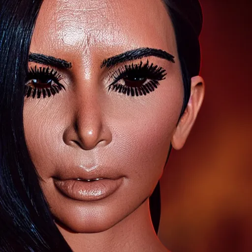 Image similar to kim kardashian in star wars as an evil sith, 8k resolution, full HD, cinematic lighting, award winning, anatomically correct