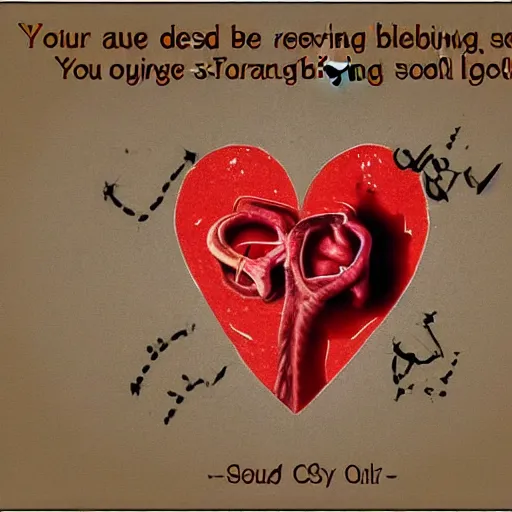 Prompt: you are dead and buried, you are dead ( oh no ) that's being revised! even as we speak we're synthesizing blood and organs synthesizing heart and soul