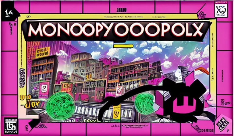 Image similar to the box for monopoly : yume nikki edition