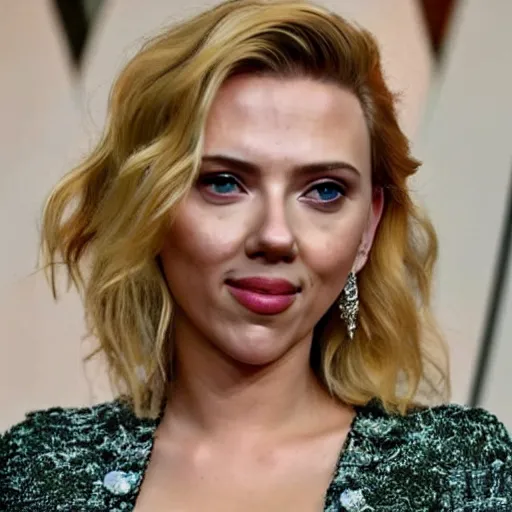 Prompt: scarlett johansson as a hamster