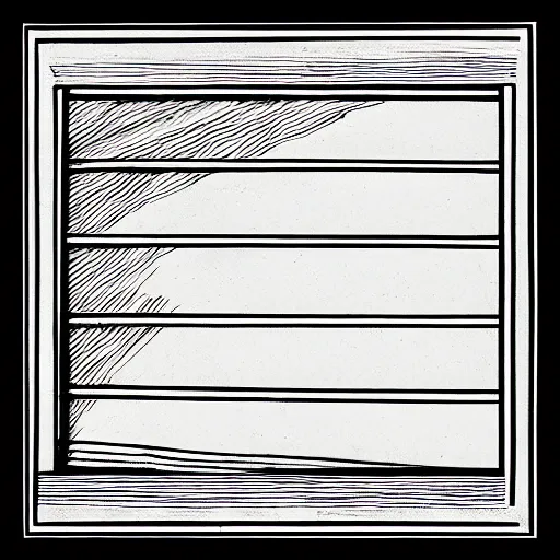 Image similar to pen and ink, line hatch, diagonal hatch, black and white, cross hatch