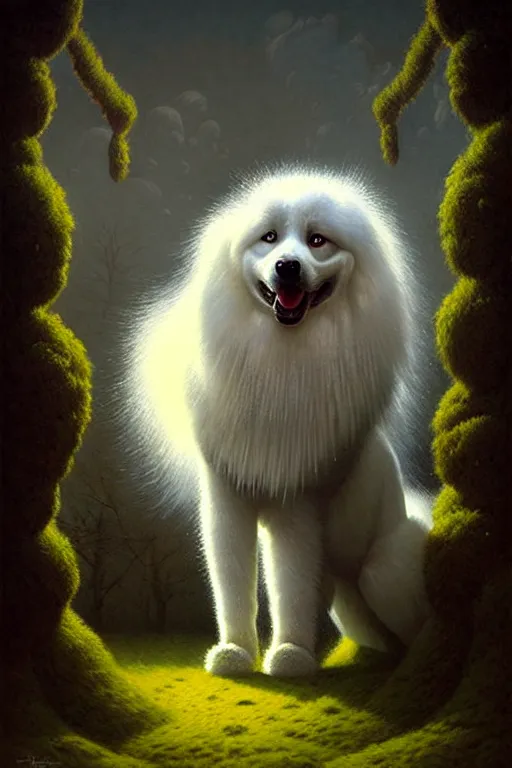 Prompt: anna podedworna samoyed