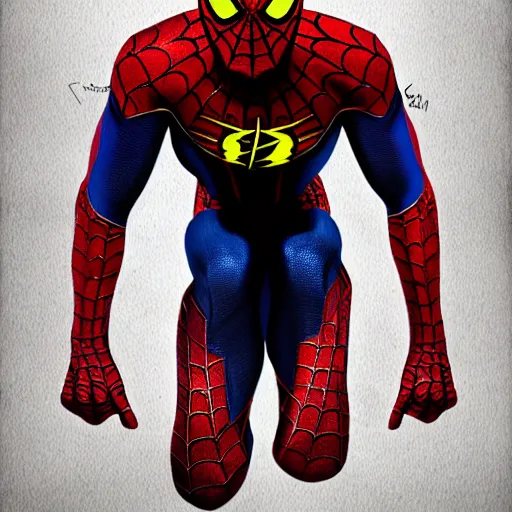 Image similar to a spiderman as the flash, comic strip style, dynamic lighting, fantasy concept art, trending on art station, stunning visuals, creative, cinematic, portrait, ultra detailed