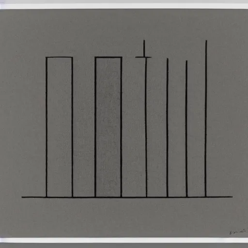 Prompt: architectural line etching by Ben Nicholson