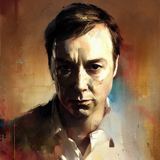 Prompt: jimmy mcgill painted by jeremy mann