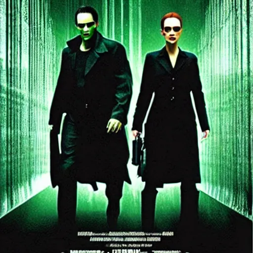 Prompt: The matrix movie