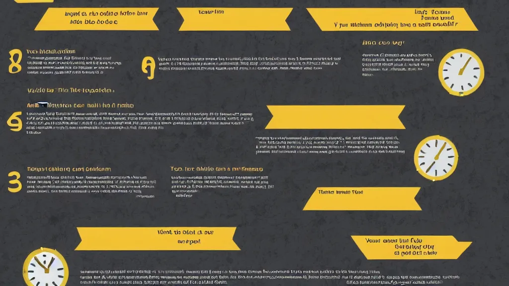 Image similar to infographic showing you how to time travel