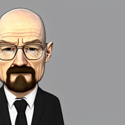 Prompt: Walter White as a Mii