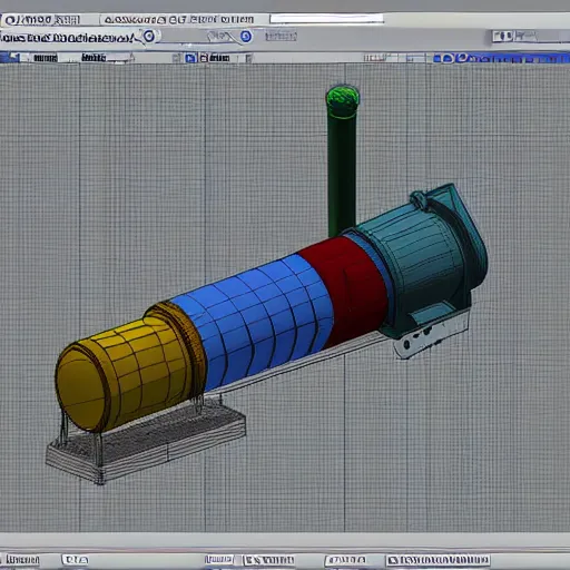 Image similar to 3 d cad model of a unique salt filtration design