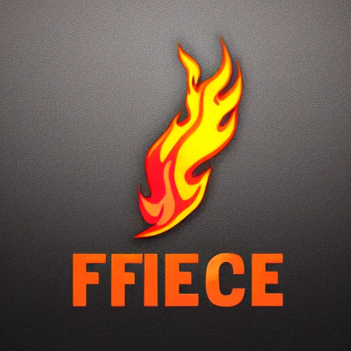 Image similar to fire logo, single color, black background.