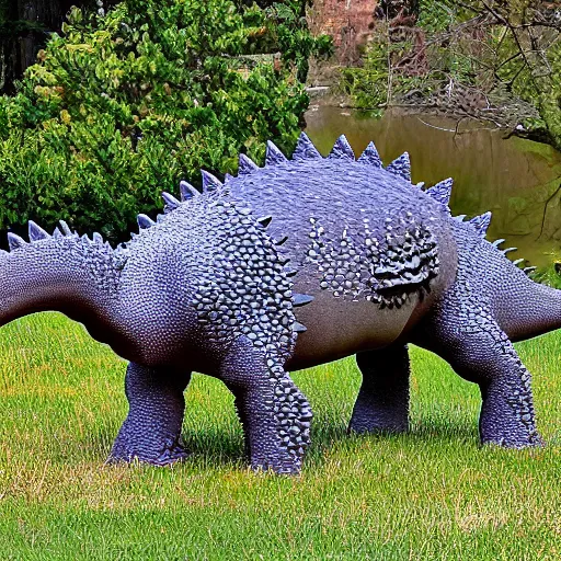 Image similar to a stegosaurus, craigslist photo