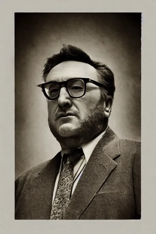 Image similar to bowser, portrait, full body, symmetrical features, silver iodide, 1 8 8 0 photograph, sepia tone, aged paper, sergio leone, master prime lenses, cinematic