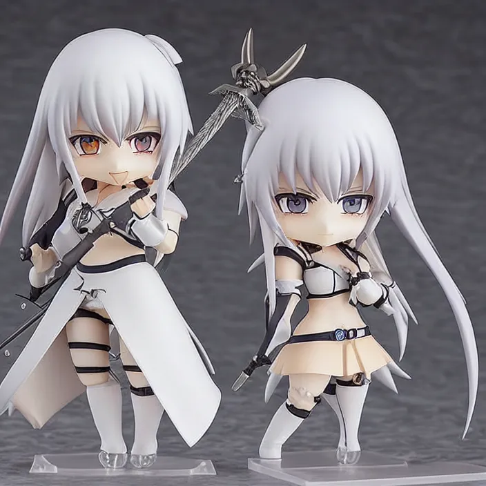 Image similar to Jordis the Sword-Maiden, An anime Nendoroid of Jordis the Sword-Maiden, figurine, detailed product photo