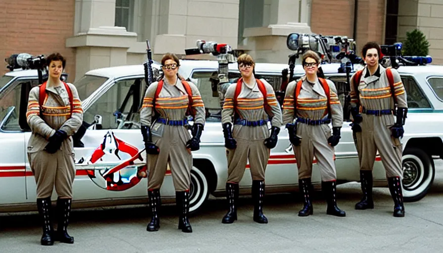 Image similar to big budget remake of ghostbusters