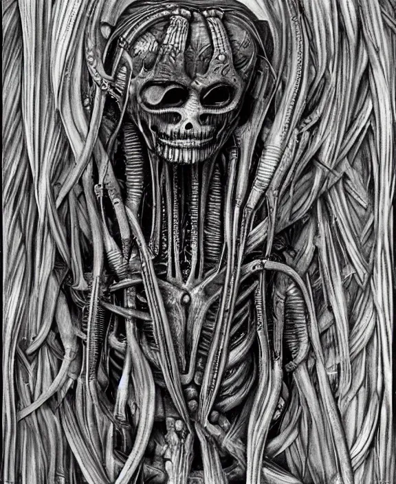 Image similar to when the impostor is sus by hr giger