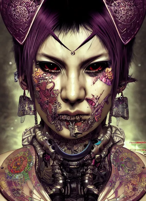 yakuza organic gothic cyberpunk gutter punk raver | Stable Diffusion ...