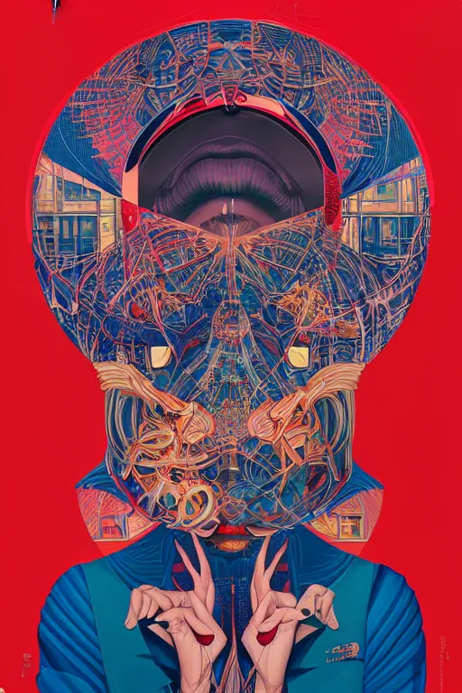 Prompt: portrait of godel's incompleteness theorem, by tristan eaton, victo ngai, peter mohrbacher, artgerm,