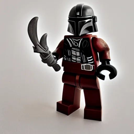 Image similar to The Mandalorian Lego Figure