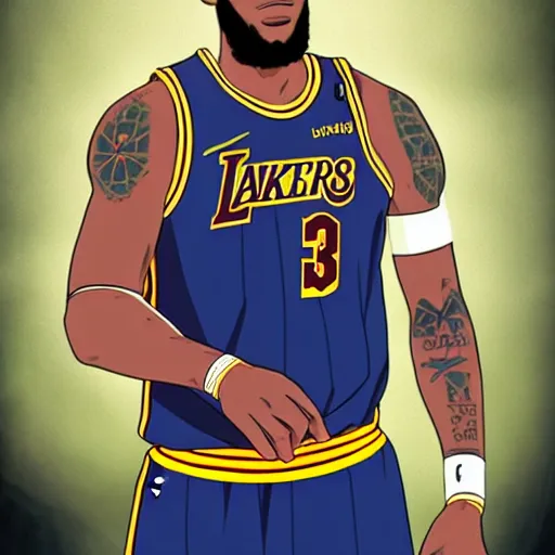 In 2004, Nike made an anime ad featuring James Lebron :  r/Damnthatsinteresting