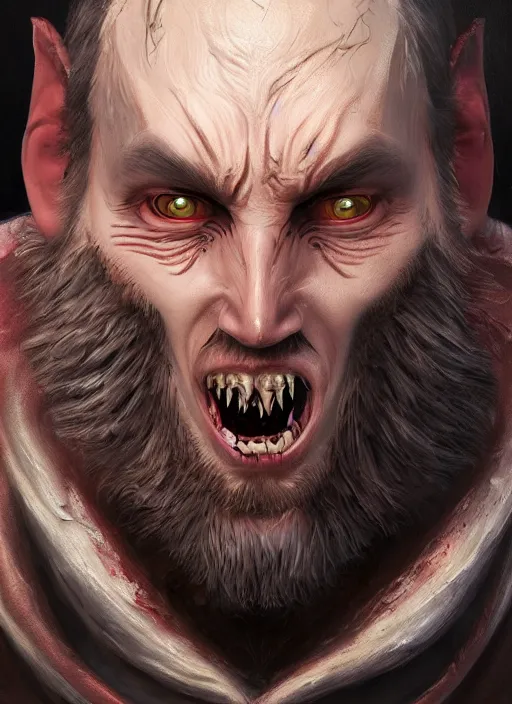 Prompt: highly detailed oil painting, ugly vampire nosferatus with beard fantasy character portrait, dynamic pose, above view, top lighting, realistic shaded, 8 k realistic, hyper detailed, digital painting, artstation, concept art, hyper detailed eyes, cinematic lighting, dynamic pose, above view, perfect eyes