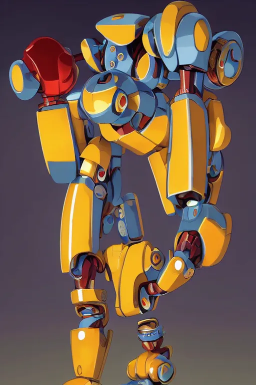 Image similar to metabots medabots medarotto medarot robot minimalist comics, behance hd by jesper ejsing, by rhads, makoto shinkai and lois van baarle, ilya kuvshinov, rossdraws global illumination ray tracing hdr radiating a glowing aura