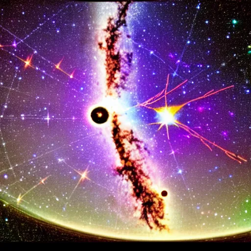 Image similar to astrophotography from james webb of the entire universe uniting again into perfect love and pure consciousness, defeating the big bang!! final victory of order over disorder!! final defeat of entropy! end of time, galactic scale!! accurate physics mathematics, 8 k, smooth, sharp focus