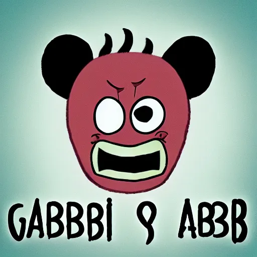 Image similar to an angry gabbibo