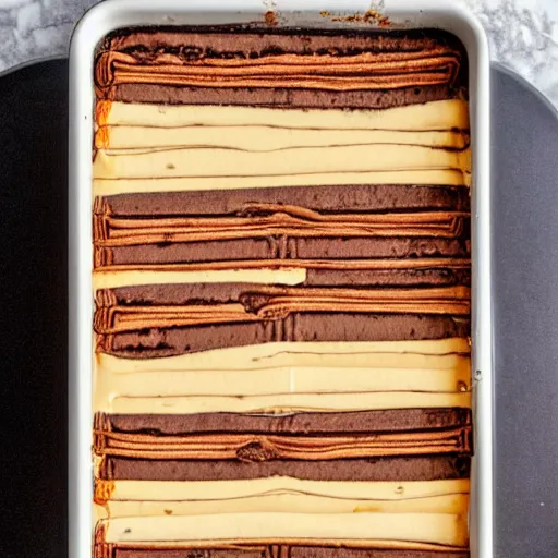ice cream sandwich lasagna in the oven Stable Diffusion OpenArt