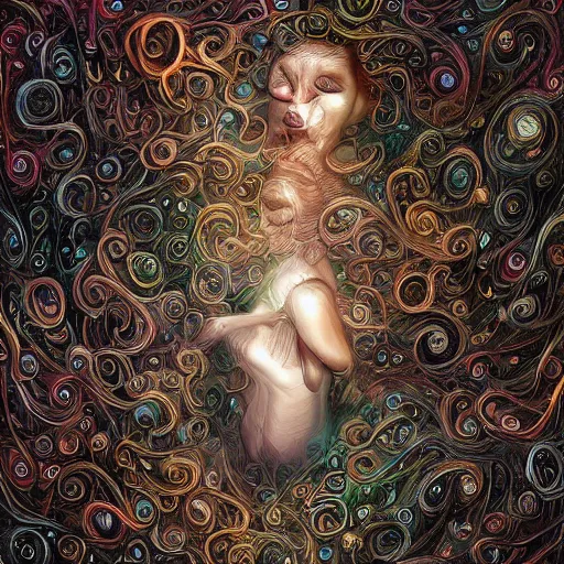 Image similar to a dream painting of all lost souls on earth, detailed intricate elegant surrealistic digital painting