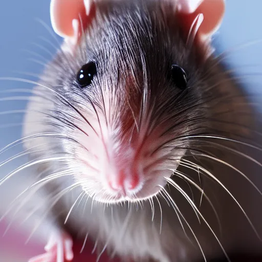 Prompt: a rat dressed up like a human, ultra realistic, close up, high resolution still