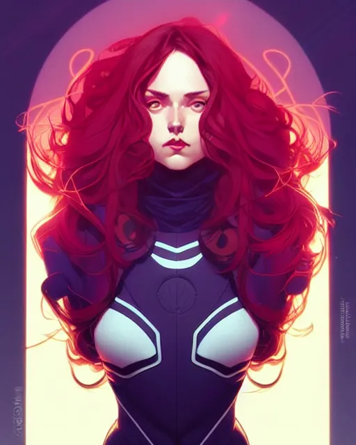 Image similar to artgerm, joshua middleton comic cover art, full body pretty female space pirate, symmetrical eyes, symmetrical face, long curly hair, beautiful, rim lighting, vivid colors