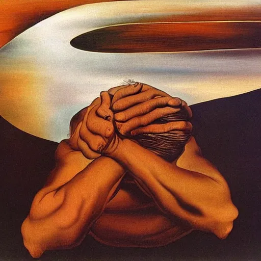 Image similar to Apathy, by Salvador Dali