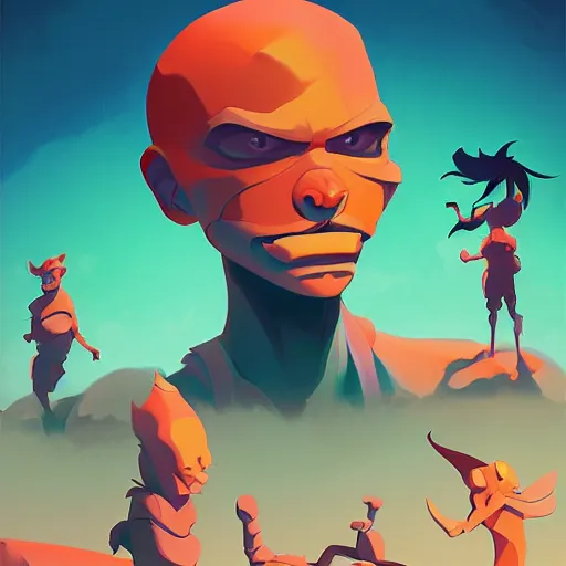 Image similar to face icon stylized minimalist toxic crusaders, loftis, cory behance hd by jesper ejsing, by rhads, makoto shinkai and lois van baarle, ilya kuvshinov, rossdraws global illumination