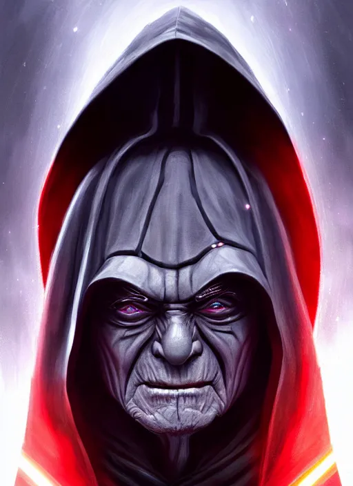 Darth Sidious, From Star Wars, Symmetrical!!! Star 