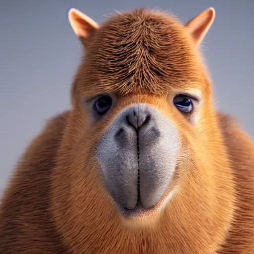 Prompt: hyperrealistic dslr film still of justin bieber disguised as anthropomorphous capybara, stunning 8 k octane comprehensive 3 d render, inspired by istvan sandorfi & greg rutkowski & unreal engine, perfect symmetry, dim volumetric cinematic lighting, extremely hyper - detailed, incredibly real lifelike attributes & flesh texture, intricate, masterpiece, artstation, stunning