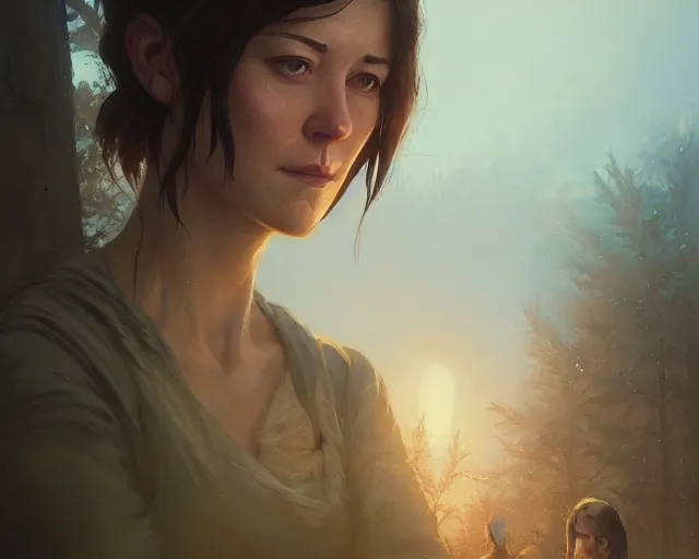 Prompt: highly detailed portrait of mary elizabeth winstead, in the walking dead, stephen bliss, unreal engine, fantasy art by greg rutkowski, loish, rhads, ferdinand knab, makoto shinkai and lois van baarle, ilya kuvshinov, rossdraws, tom bagshaw, global illumination, radiant light, detailed and intricate environment