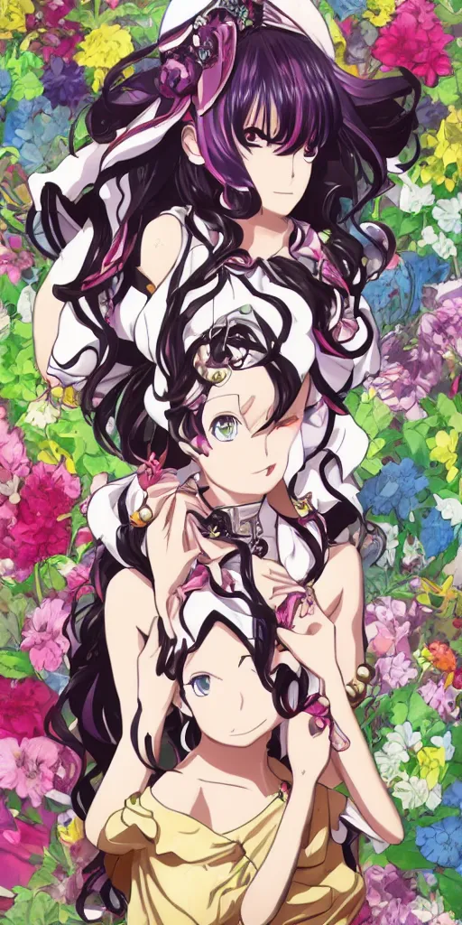 Image similar to a queen of love, drawn by CloverWorks