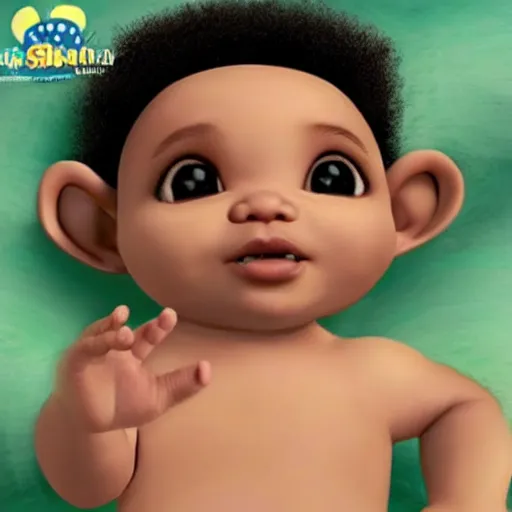 Prompt: sokhanny's baby, 3 d, hyper realistic, dreamworks