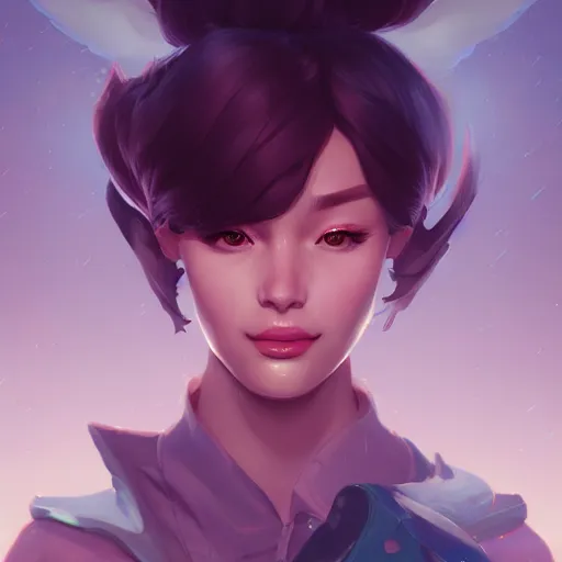 Image similar to a portrait of a beautiful marine, art by lois van baarle and loish and ross tran and rossdraws and sam yang and samdoesarts and artgerm and saruei, digital art, highly detailed, intricate, sharp focus, Trending on Artstation HQ, deviantart, unreal engine 5, 4K UHD image